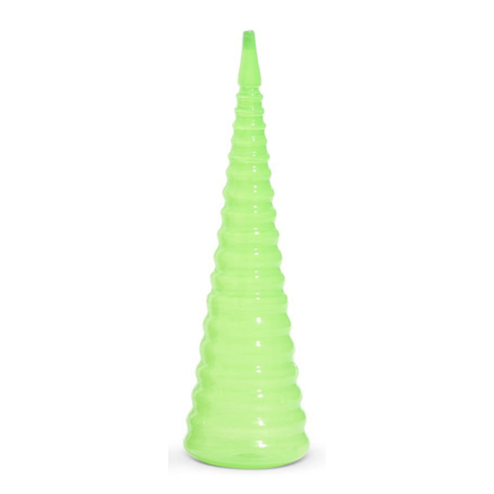 Bright Green Spiral Trees Christmas Decor RAZ Large 