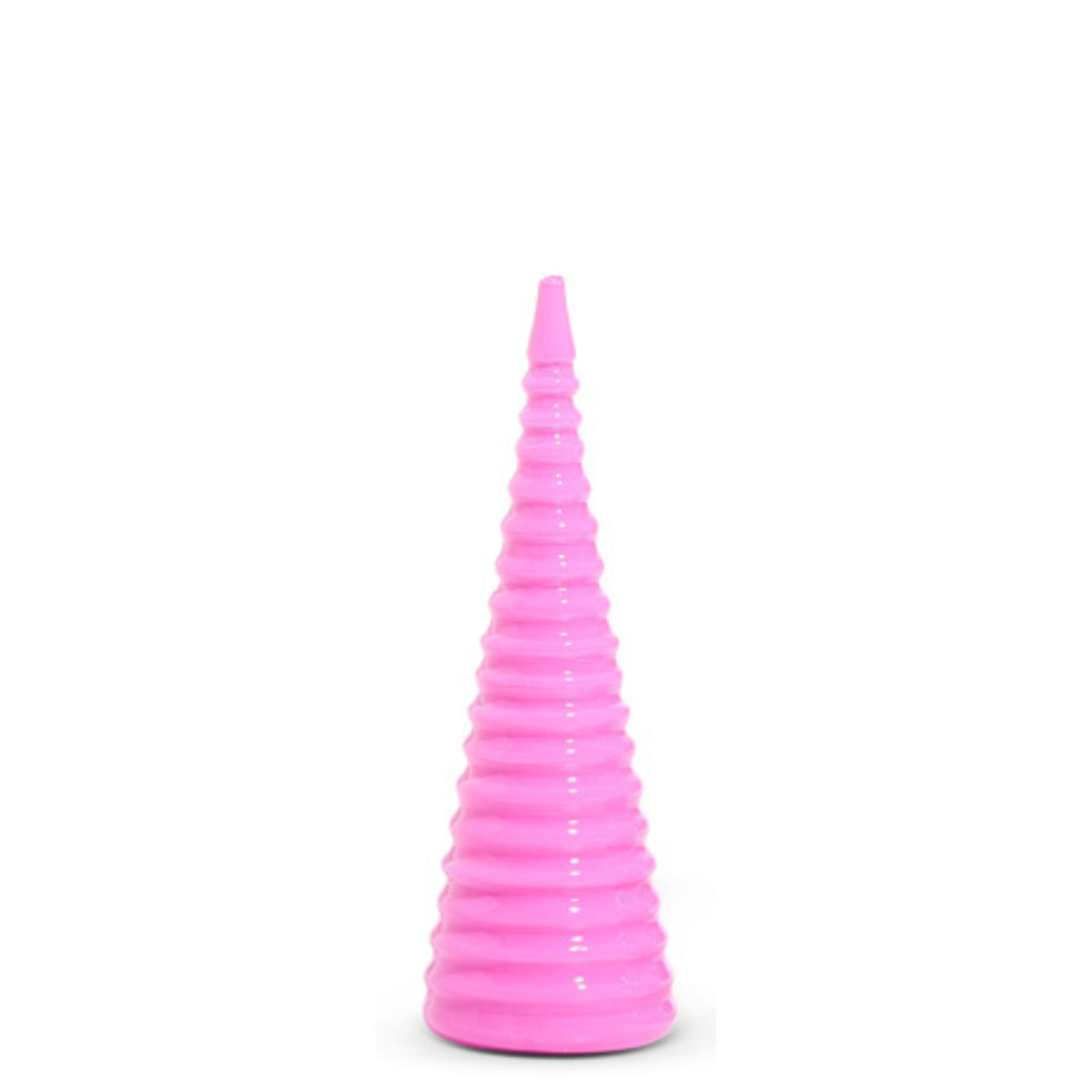 Bright Pink Spiral Trees Christmas Decor RAZ Small 