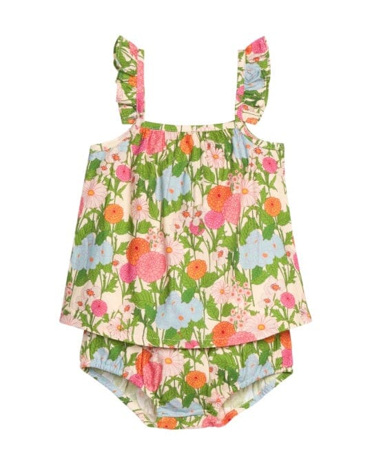 Brighton Bloomer Set - Longmeadow Floral Girl Bloomer Set Bisby 