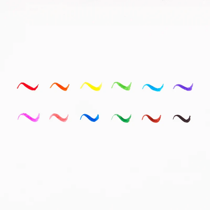 Brilliant Brush Markers Coloring Supplies Ooly 