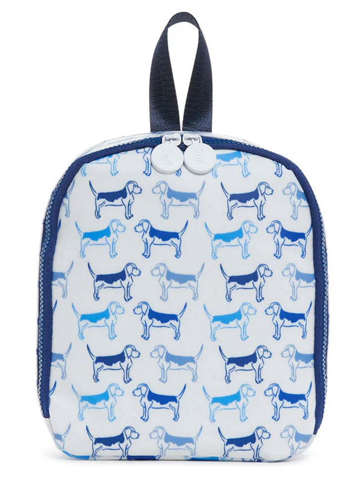 Bring It Lunch Bag Lunch Boxes TRVL Design Puppy Love - Blue 