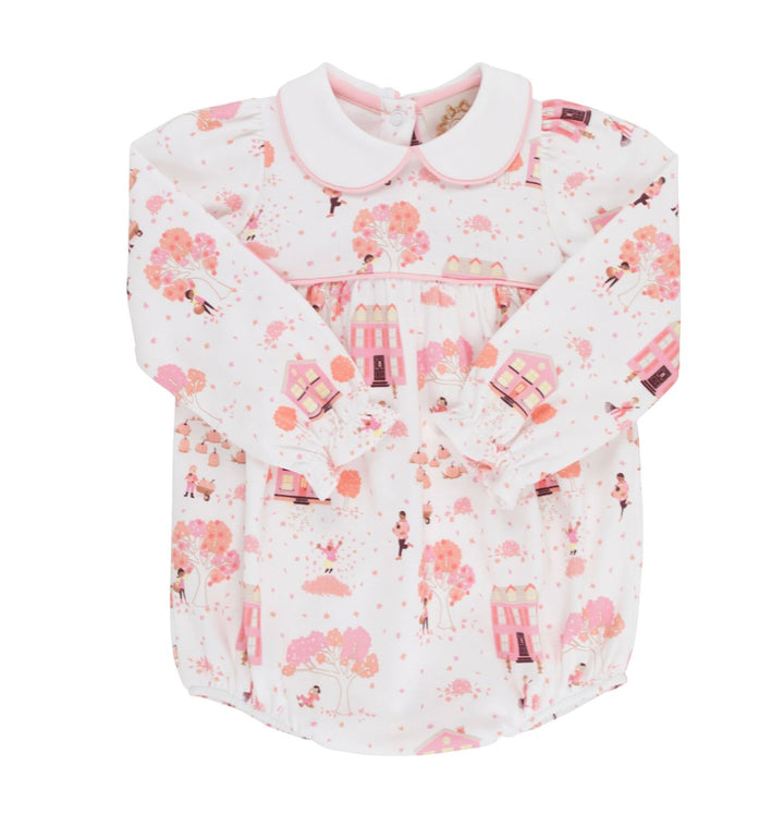 Britt Bubble - Long Sleeve - Fall on Fincastle Rd Girl Bubble Beaufort Bonnet 