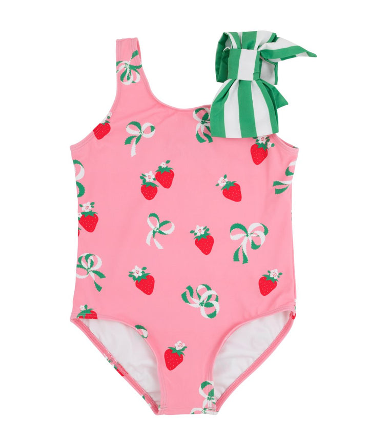 Brookhaven Bow Suit - Bow and Berry Girl Bathing Suit Beaufort Bonnet 