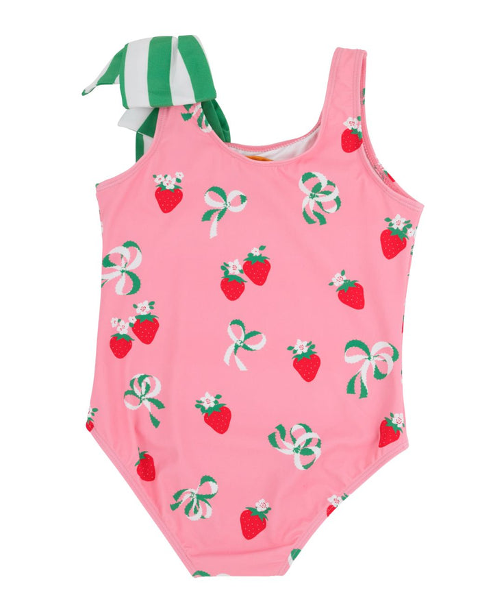 Brookhaven Bow Suit - Bow and Berry Girl Bathing Suit Beaufort Bonnet 
