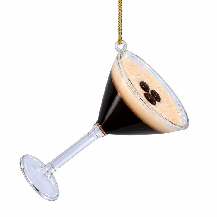 Brown Espresso Glass Ornament Christmas Ornament Vondels 