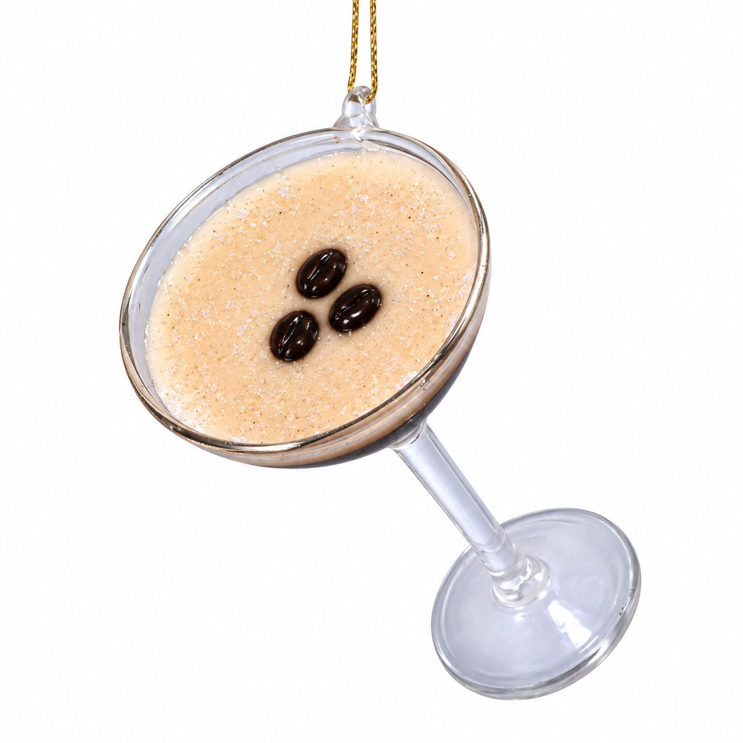 Brown Espresso Glass Ornament Christmas Ornament Vondels 