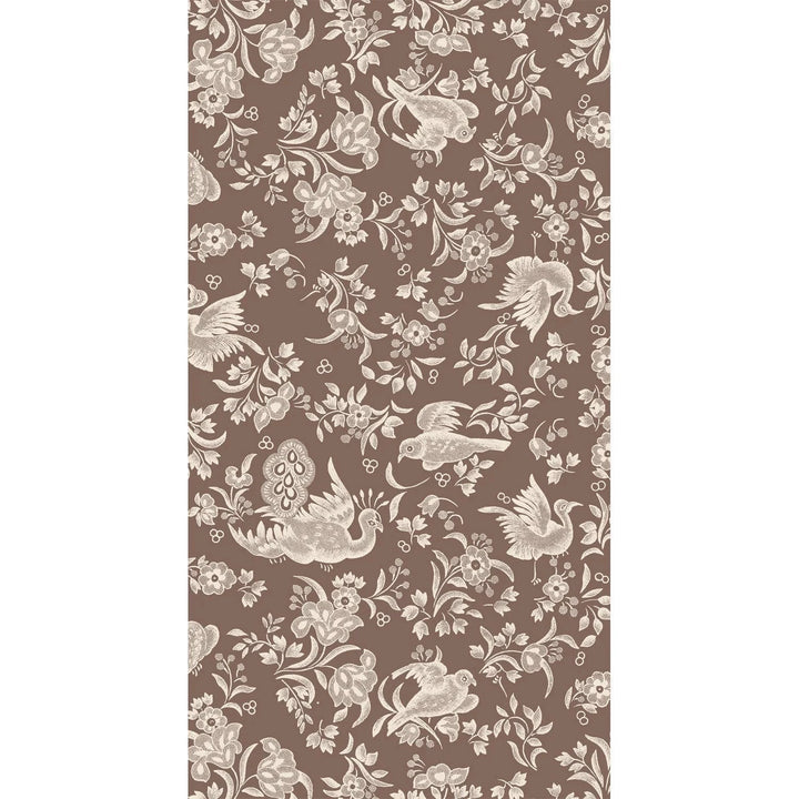 Brown Regal Peacock Guest Napkins Guest Towels Hester and Cook 