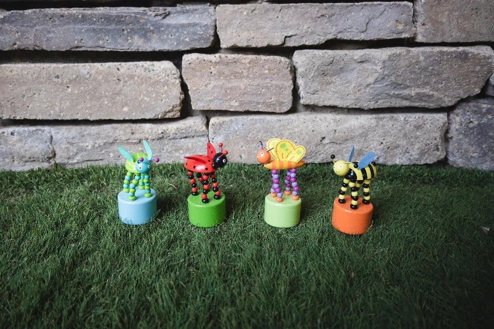 Bug Push Puppets Mini Toys Jack Rabbit 