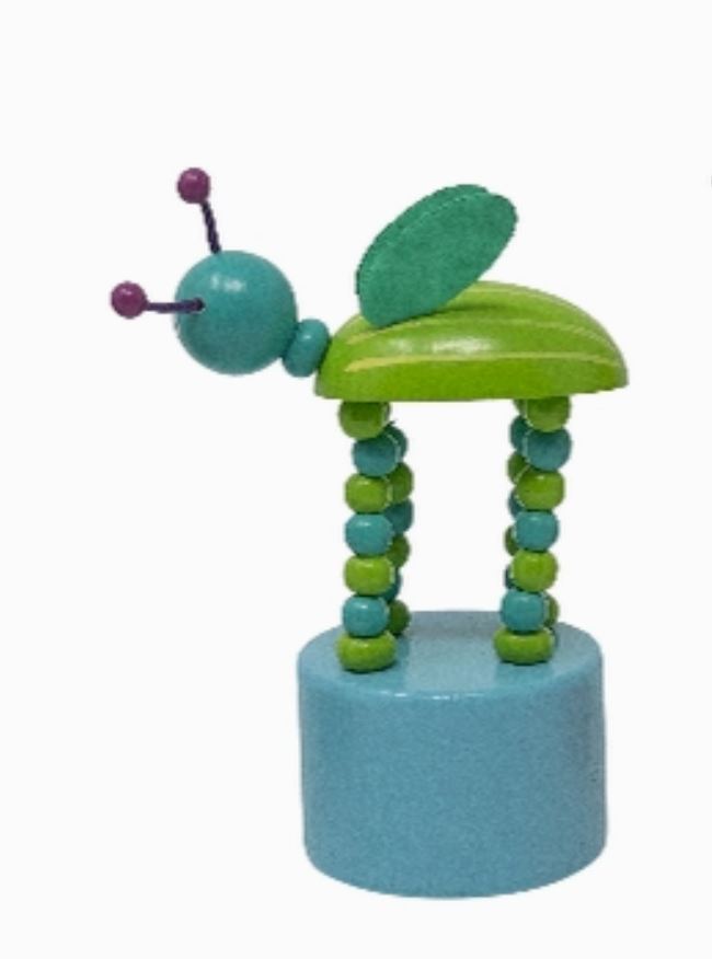 Bug Push Puppets Mini Toys Jack Rabbit Beatle 