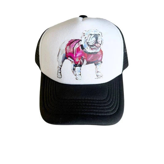 Bulldog Red Hat - Black Hats Chelsea McShane 