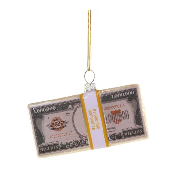 Bundle of Cash Ornament Christmas Ornament Cody Foster 