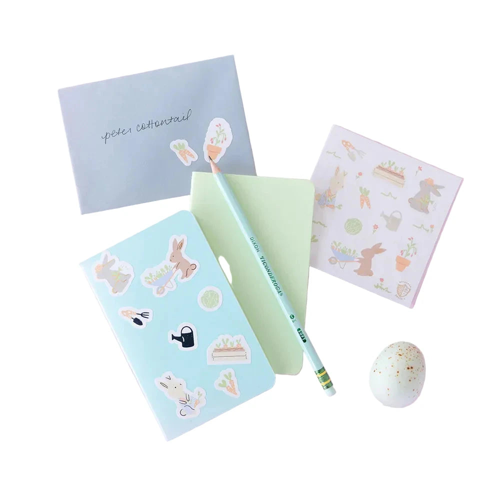 Bunnies in the Garden Sticker Set Stickers Jollity and Co 