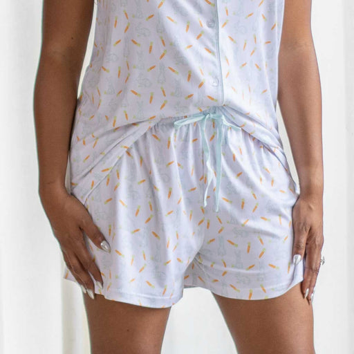Bunny Love Sleep Shorts Womens Pajamas The Royal Standard 