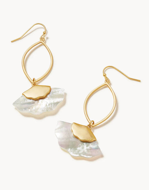 Buttercup Earrings Mother-of-Pearl Womens Earrings Spartina 