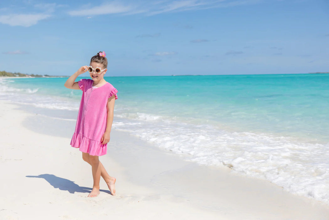 Camille Cover Up - Hamptons Hot Pink Coverup Beaufort Bonnet 