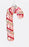 Candy Cane Ornament Ornament 180 Degrees Red 