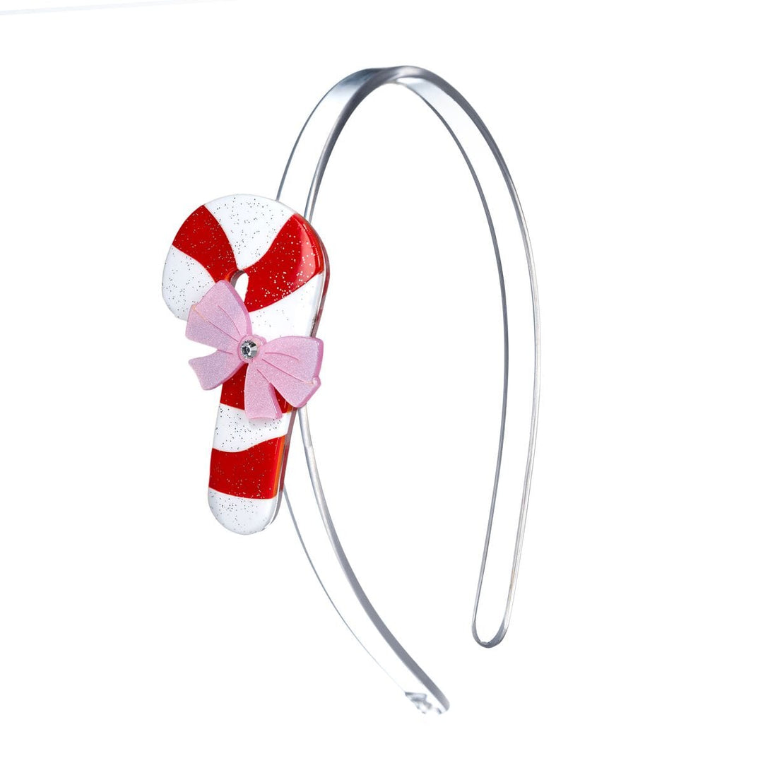 Candy Cane with Bow Headband Girl Headband Lilies and Roses 