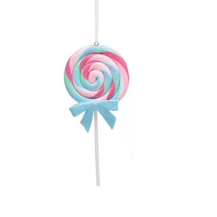Candy Tree Sucker Clay Ornaments Ornament Burton and Burton Sucker Blue 