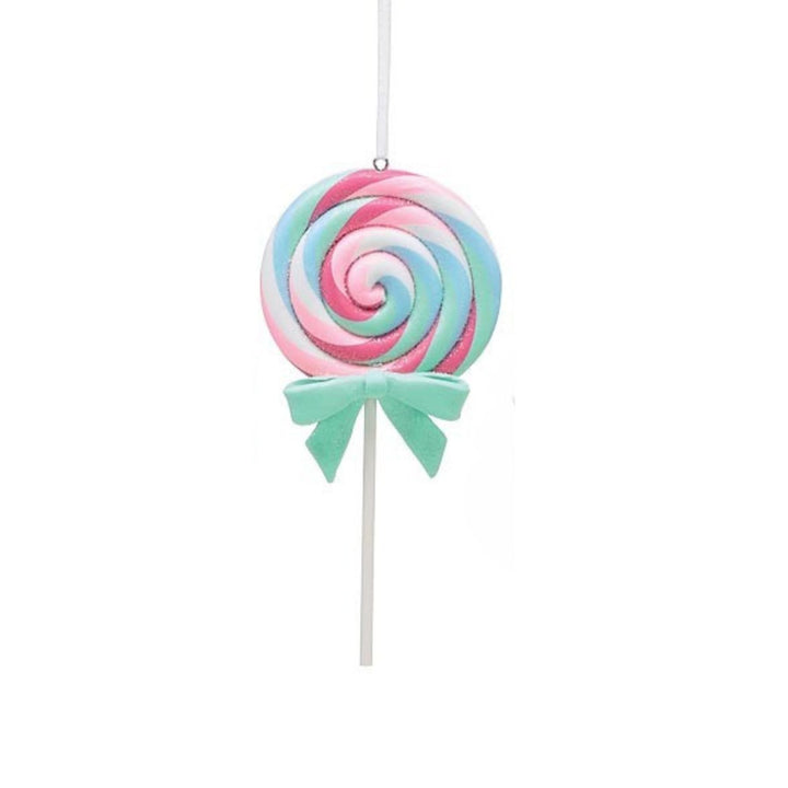 Candy Tree Sucker Clay Ornaments Ornament Burton and Burton Sucker Green 