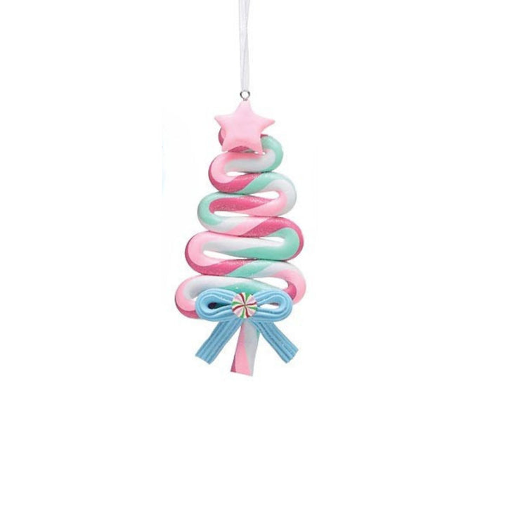 Candy Tree Sucker Clay Ornaments Ornament Burton and Burton Tree Blue 