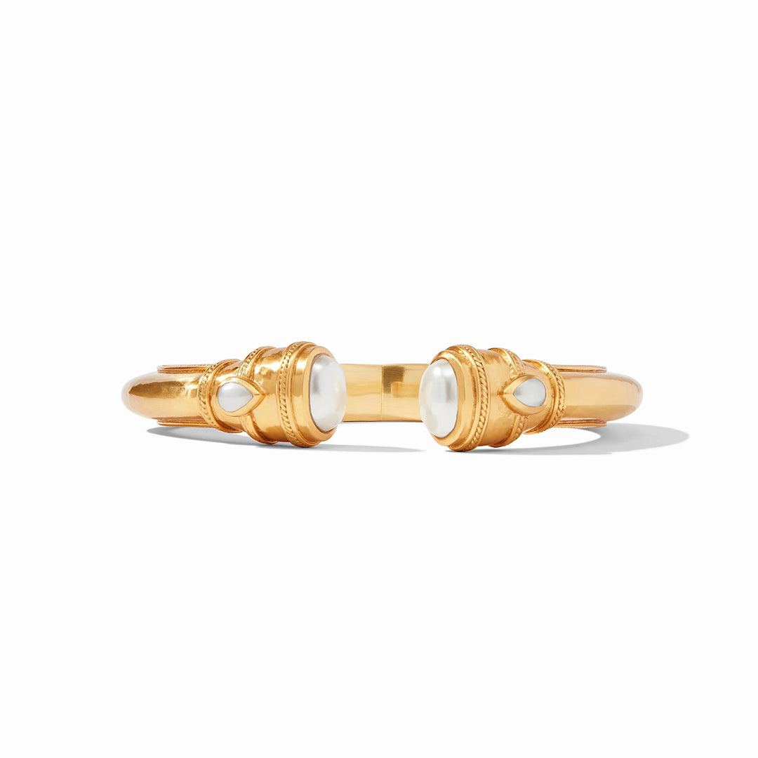 Cannes Demi Cuff - Pearl Womens Bracelet Julie Vos 
