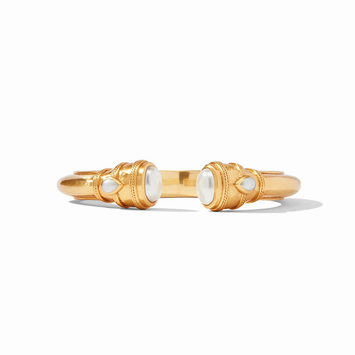 Cannes Demi Cuff - Pearl Womens Bracelet Julie Vos 