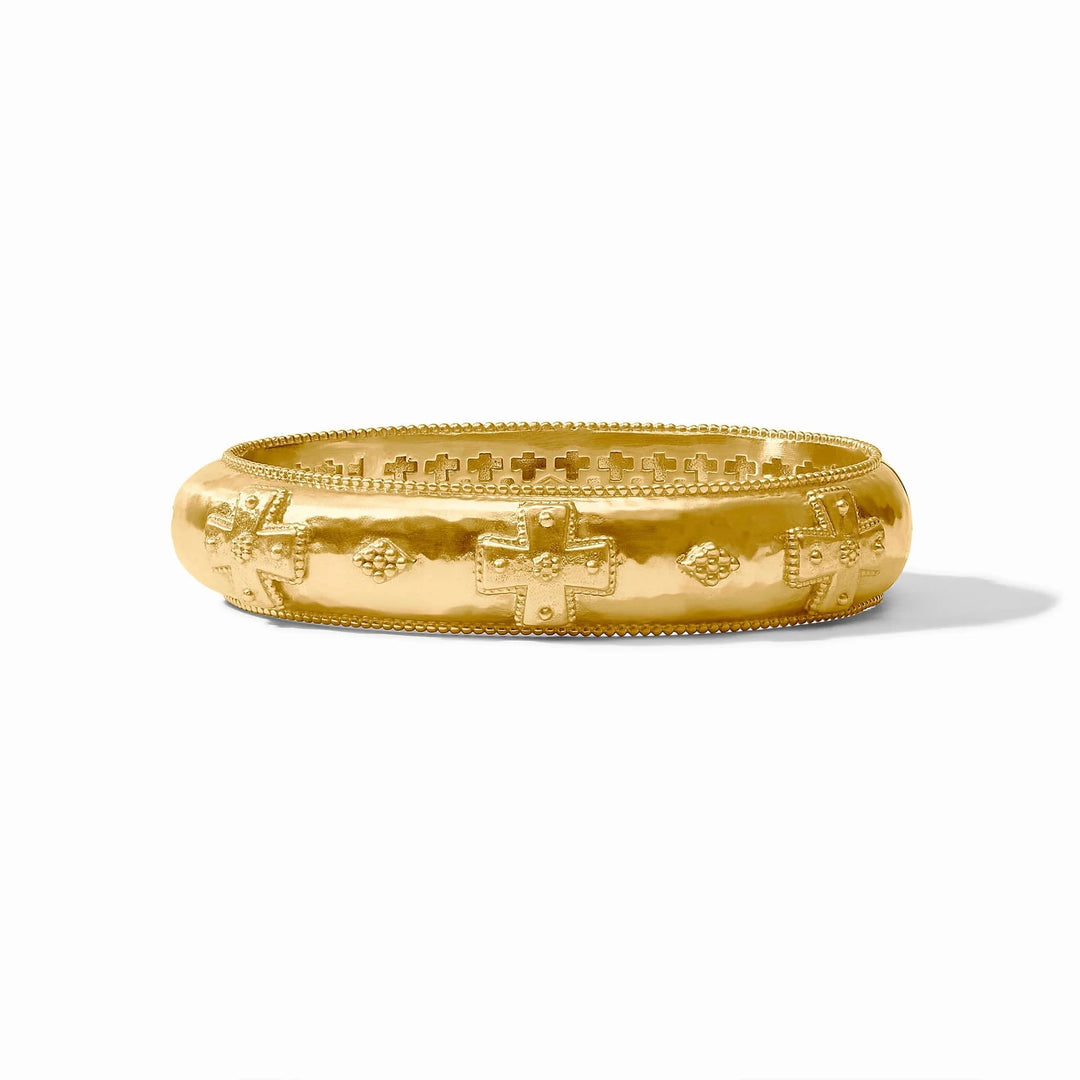 Canterbury Hinge Bangle - Gold Womens Bracelet Julie Vos 