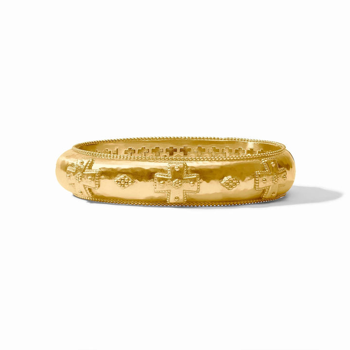 Canterbury Hinge Bangle - Gold Womens Bracelet Julie Vos 