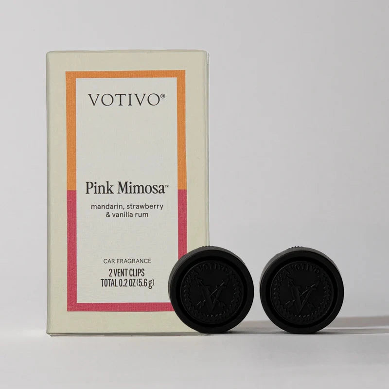 Car Fragrance Pack - Pink Mimosa Car Fragrance Votivo 