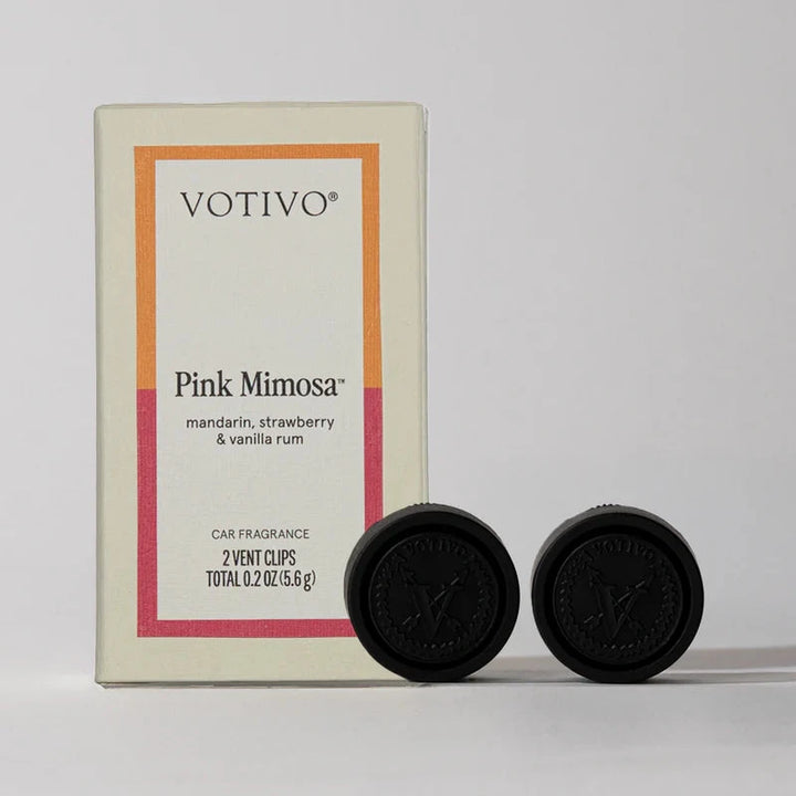 Car Fragrance Pack - Pink Mimosa Car Fragrance Votivo 