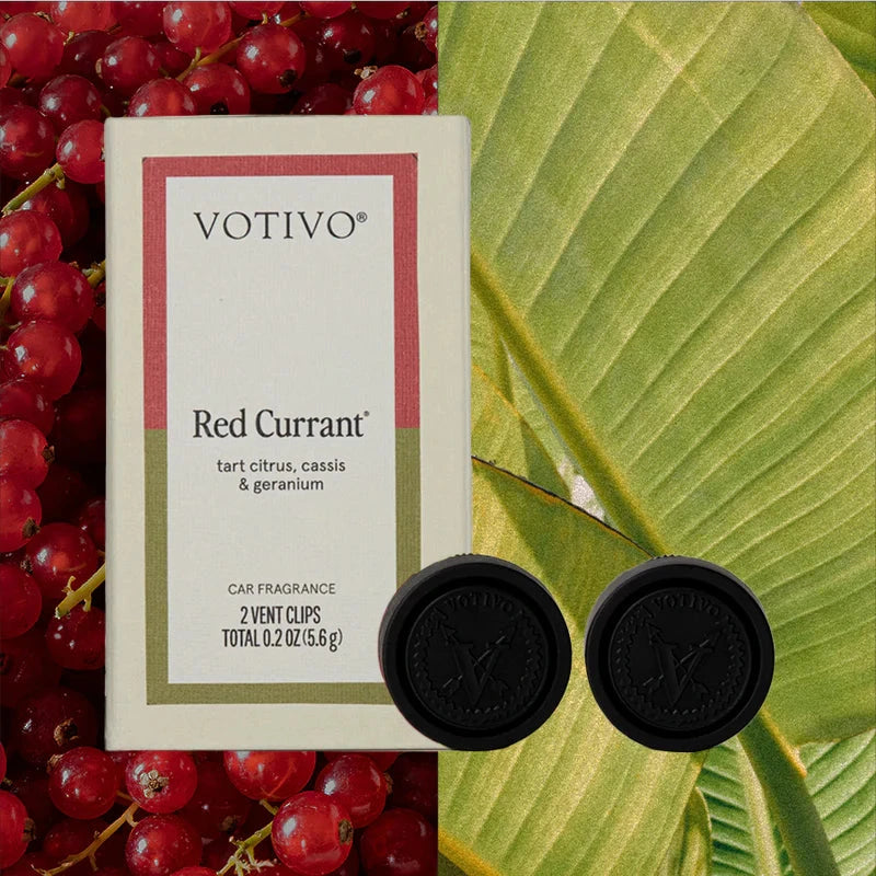 Car Fragrance Pack - Red Currant Car Fragrance Votivo 