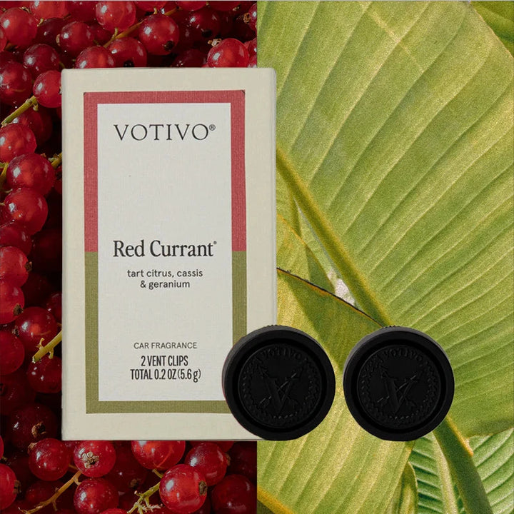 Car Fragrance Pack - Red Currant Car Fragrance Votivo 