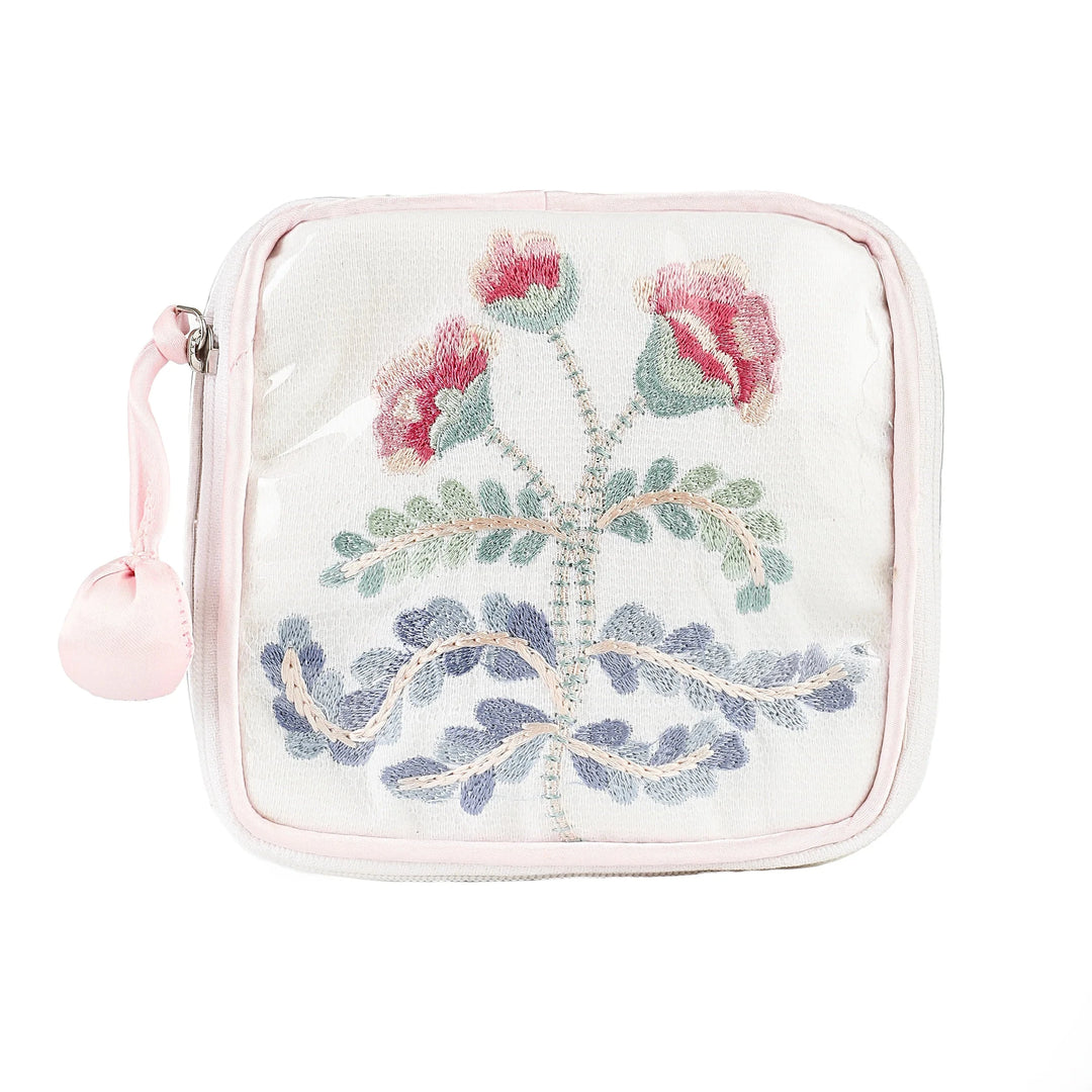 Carnation Jewelry Box- Pink Cosmetic/Accessories Bags Lenora 