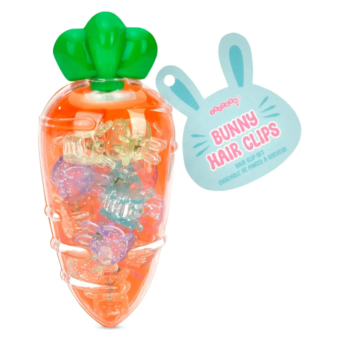 Carrot Mini Bunny Clips Girl Hair Accessory Iscream 