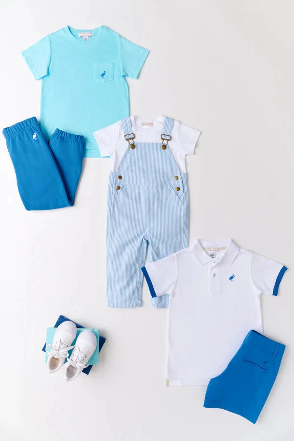 Carter Crewneck - Belhaven Blue Boy Shirt Beaufort Bonnet 