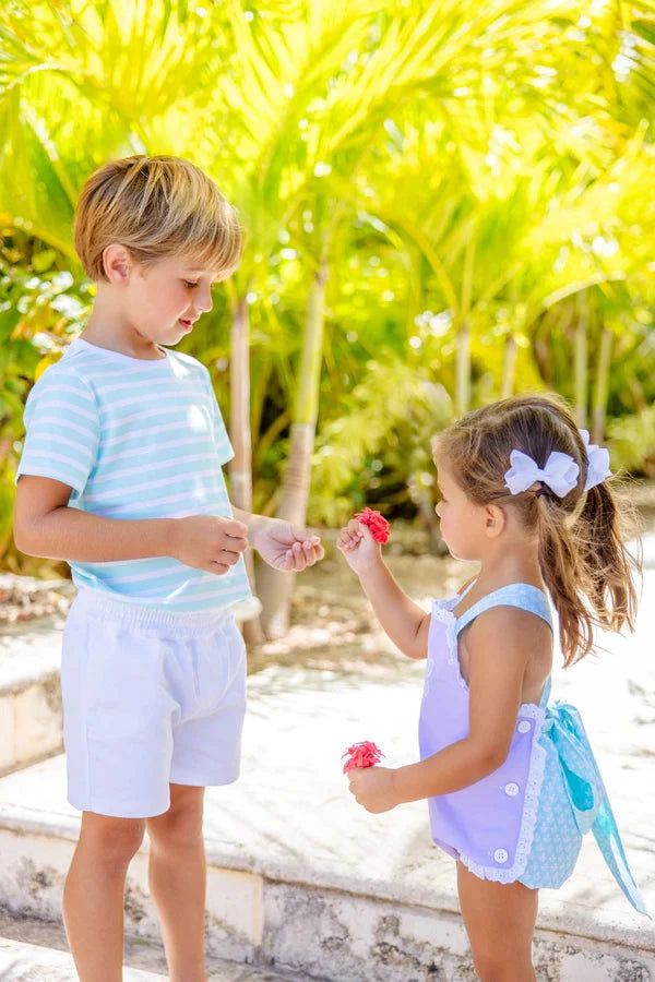 Carter Crewneck - Edisto Egg Blue Stripe Boy Shirt Beaufort Bonnet 