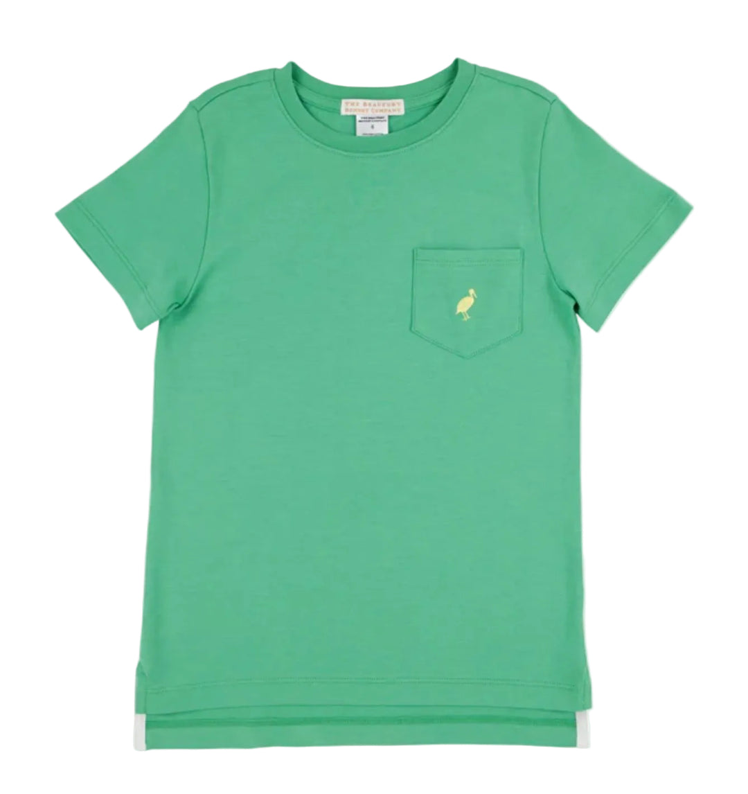 Carter Crewneck - Gibson Island Green Boy Shirt Beaufort Bonnet 