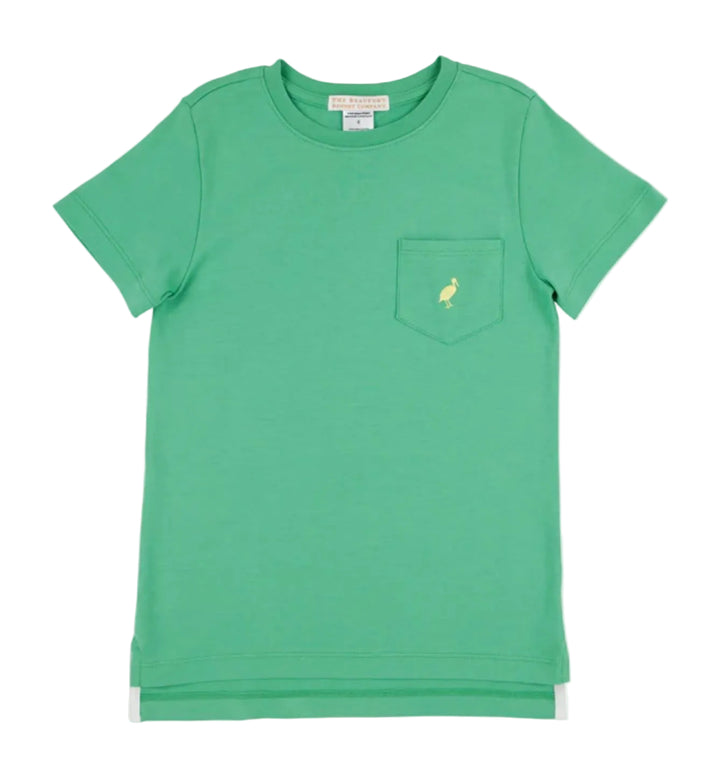 Carter Crewneck - Gibson Island Green Boy Shirt Beaufort Bonnet 