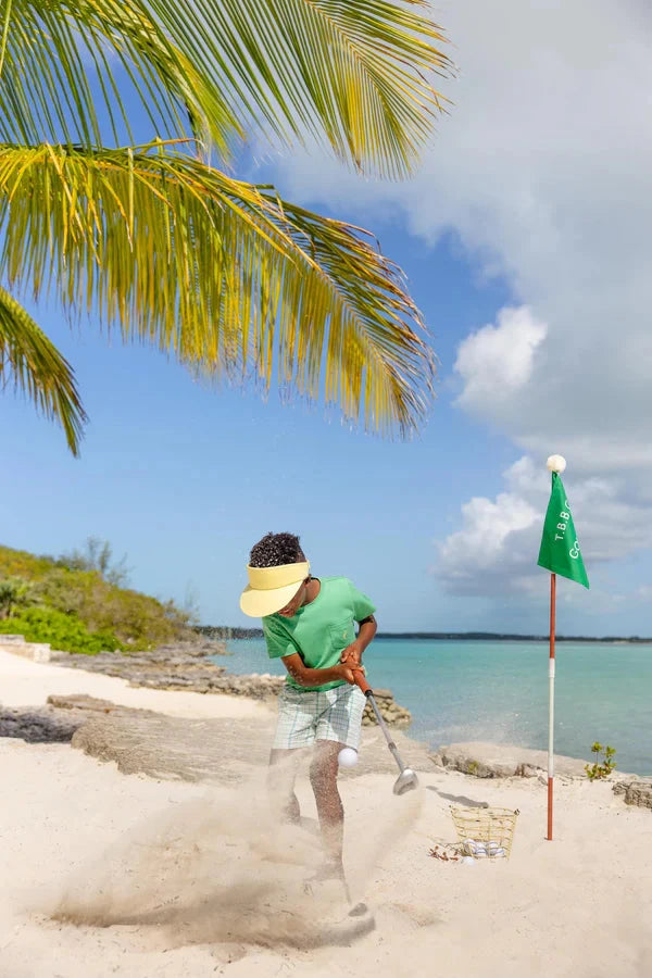 Carter Crewneck - Gibson Island Green Boy Shirt Beaufort Bonnet 