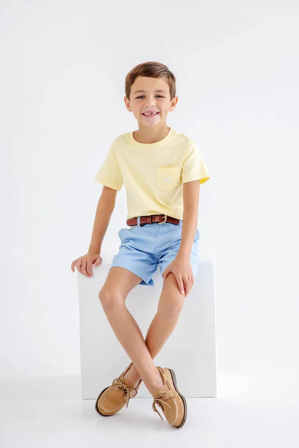 Carter Crewneck - Lake Worth Yellow Boy Shirt Beaufort Bonnet 