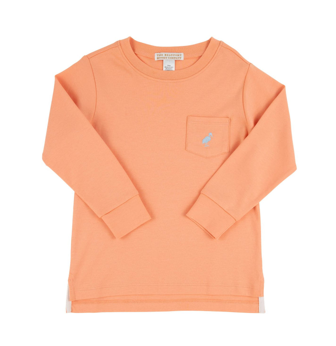 Carter Crewneck - Long Sleeve - Seashore Sherbet Boy Shirt Beaufort Bonnet 