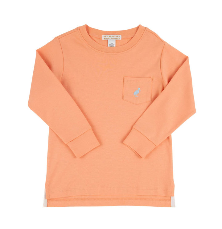 Carter Crewneck - Long Sleeve - Seashore Sherbet Boy Shirt Beaufort Bonnet 