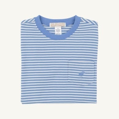 Carter Crewneck - Sunrise Blvd Blue Stripe Boy Shirt Beaufort Bonnet 