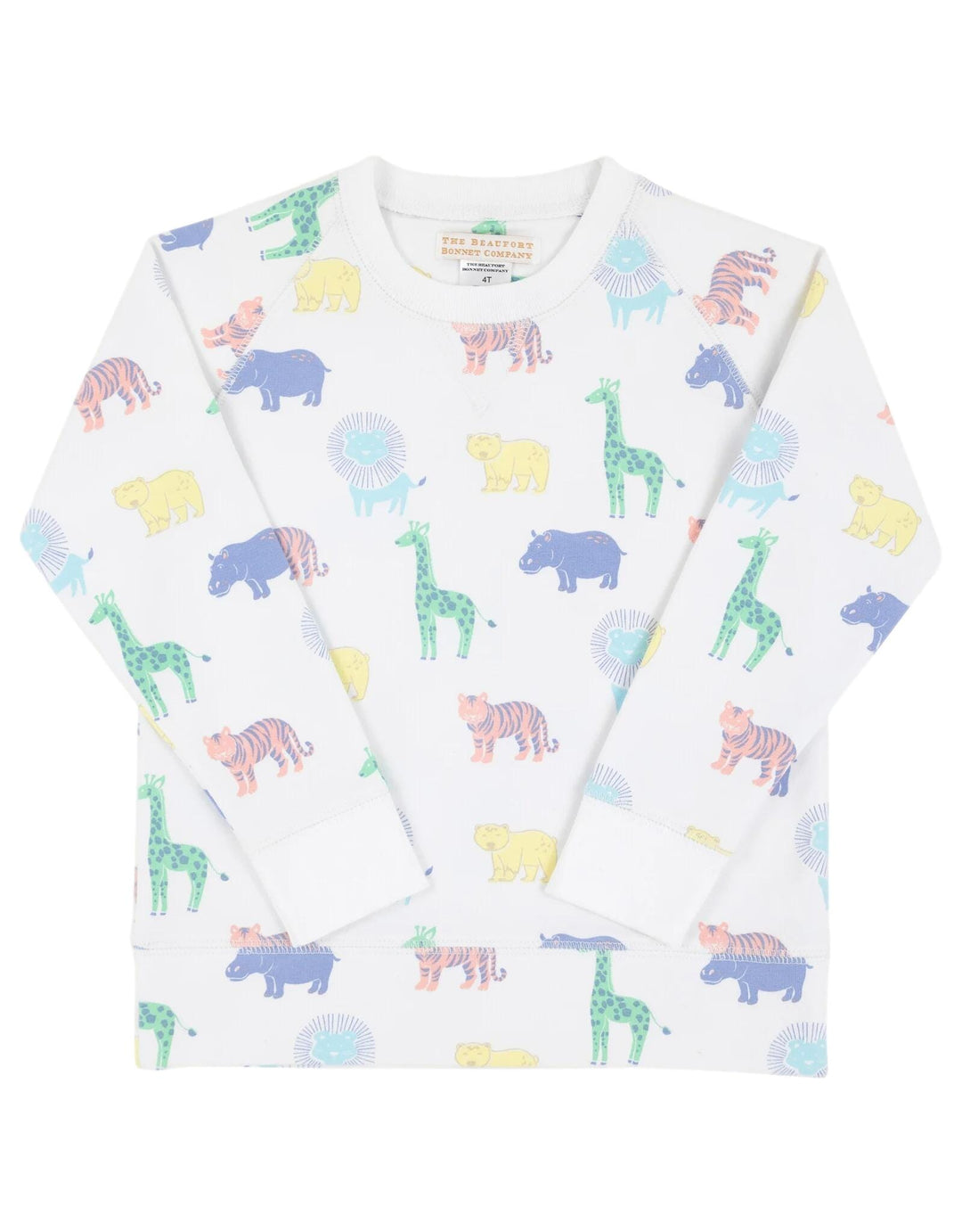 Cassidy Comfy Crewneck - Wittle Wild One Girl Sweater Beaufort Bonnet 