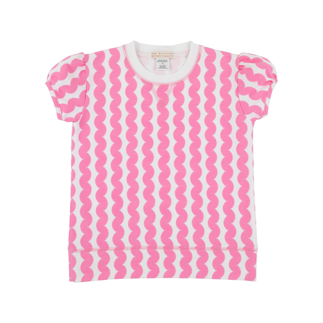 Cassidy Crewneck Puff Sleeve - Tribeca Trims Girl Sweater Beaufort Bonnet 
