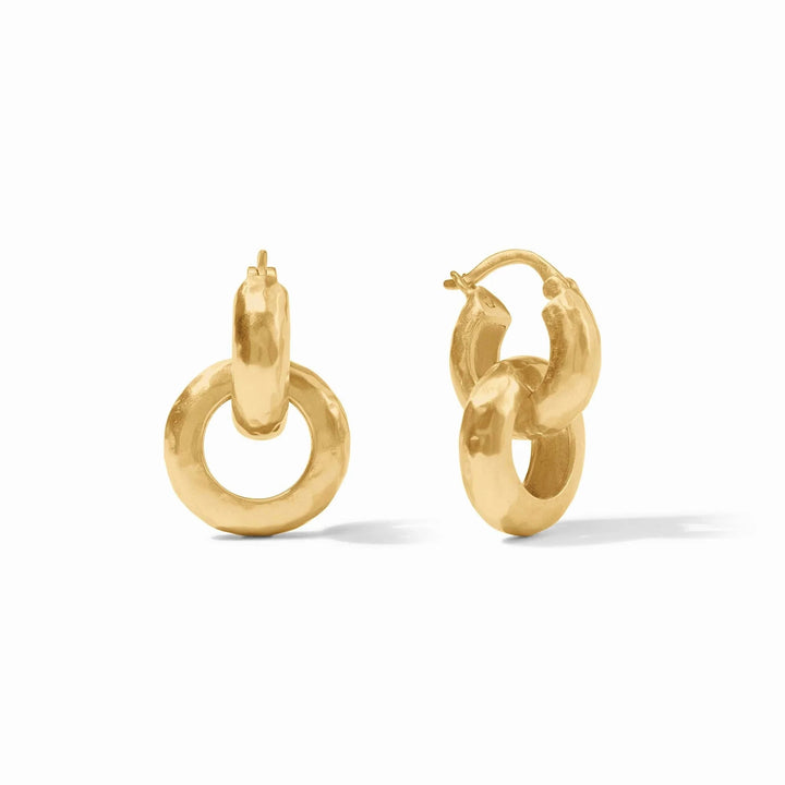 Catalina 2-in-1 Earrings - Gold Womens Earrings Julie Vos 