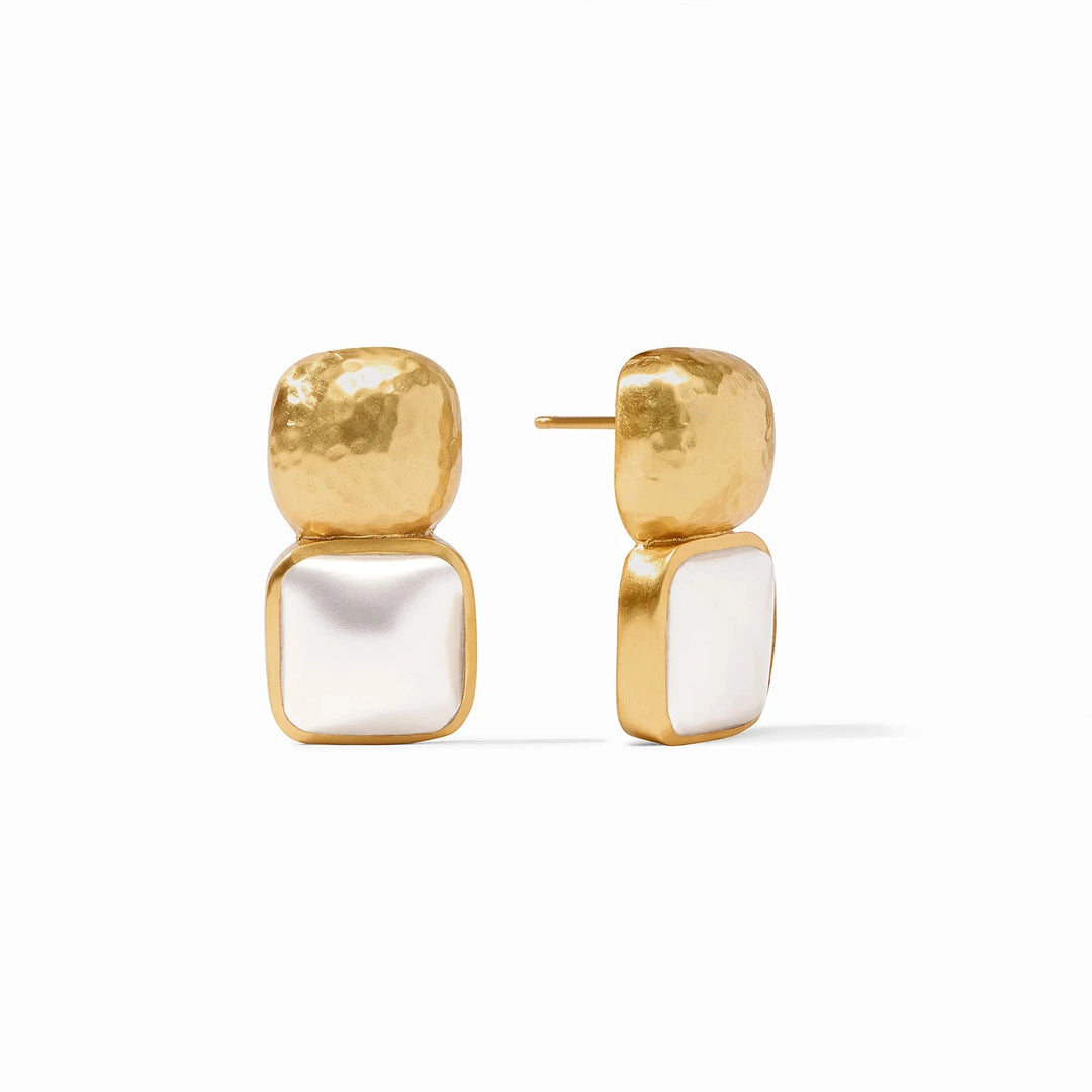 Catalina Earrings - Pearl Womens Earrings Julie Vos 