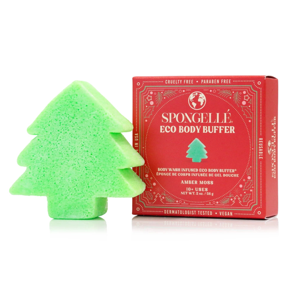Holiday Tree Body Buffer - Amber Moss