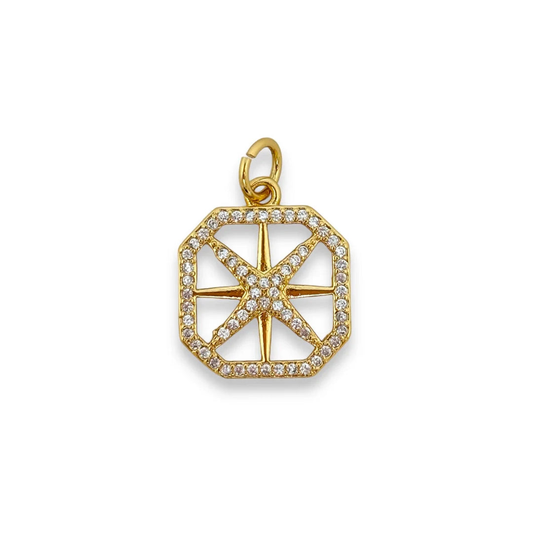 Celestial Star Charm Necklace Charm Shiver and Duke 