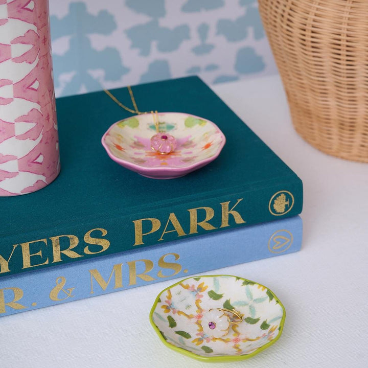 Ceramic Ring Dish - Dogwood Ring Dish Laura Park Design 
